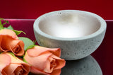 Handmade Concrete Trinket Bowls, Tea Light, Airplant Holders - Copper, Gold, Rose Gold, Silver, Bronze Gold, Pearl Brown